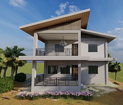 Two storey residential building